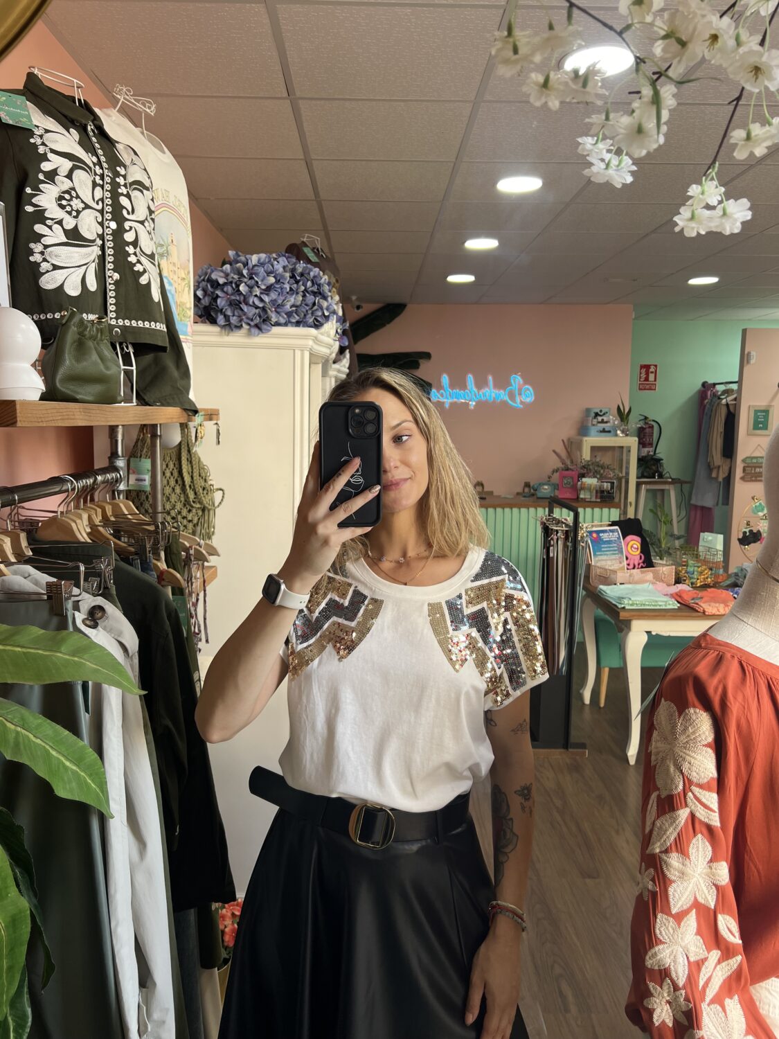 Camiseta lentejuelas. (más colores) - Imagen 5