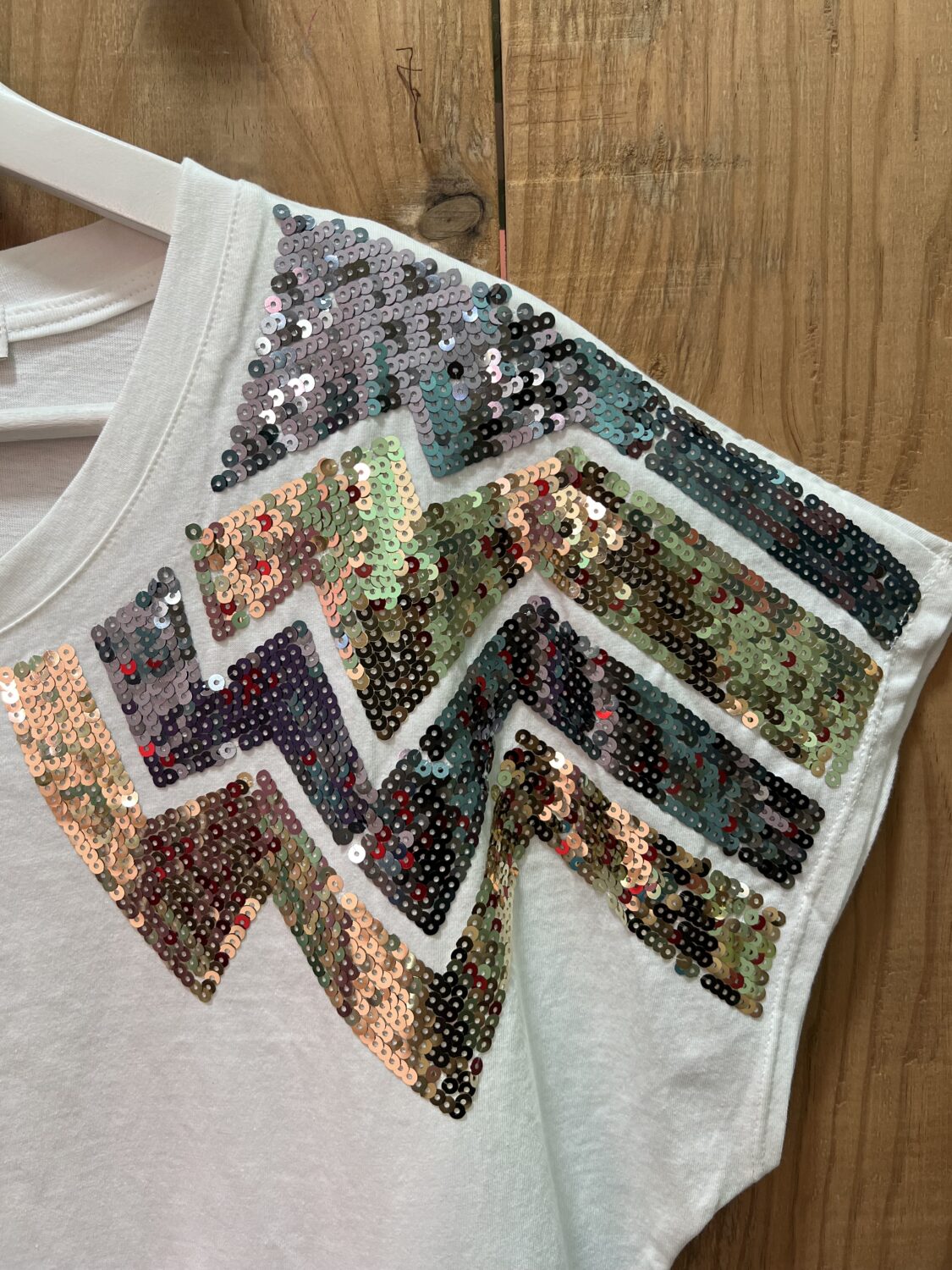 Camiseta lentejuelas. (más colores) - Imagen 2